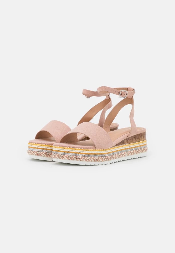 Sandale ANNA FIELD Anna Field Platform Sandals Rose Femme | HMZ-2835028